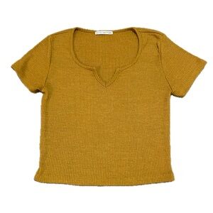 Active USA Ribbed Top Sz M